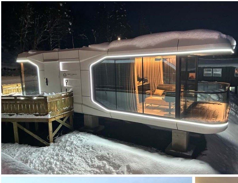 Snow installation — Norway